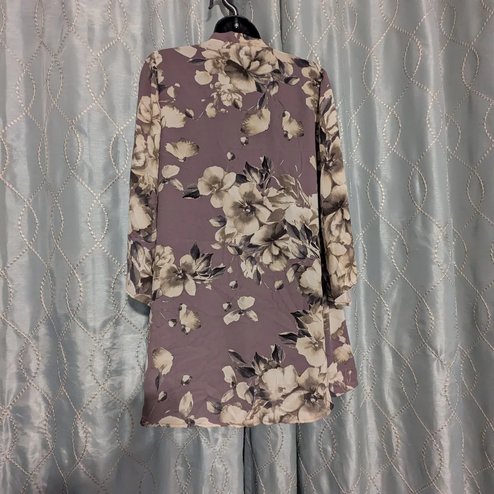 Adrienne Floral Kimono Open Top - Small - Picture 4 of 6